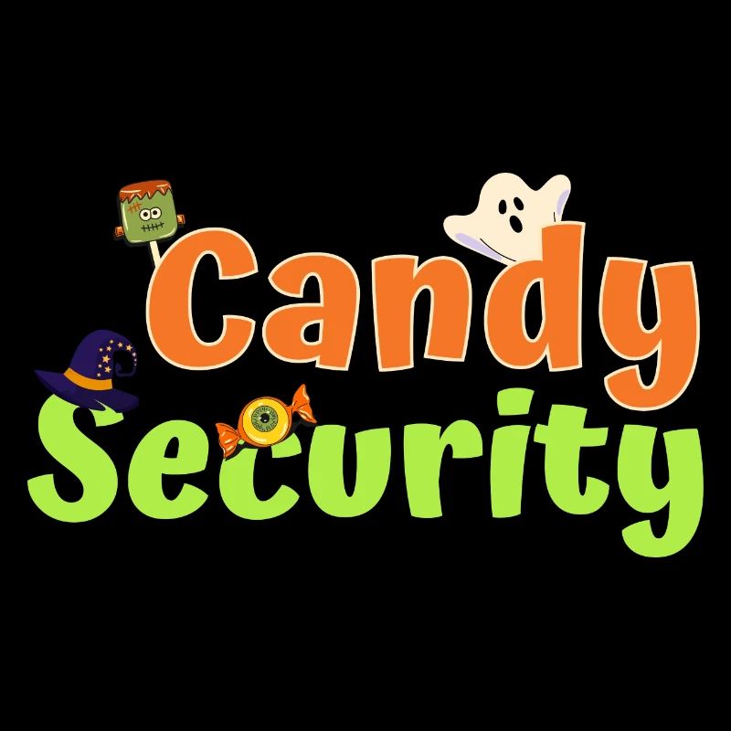 Funny Halloween Costume Candy Security