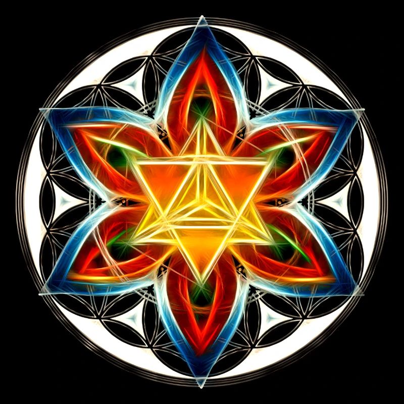 Merkaba, Blume des Lebens, Heilige Geometrie