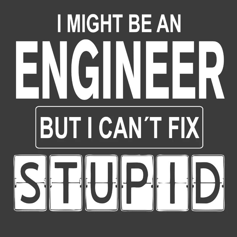 Engineer Can´t Fix Stupid