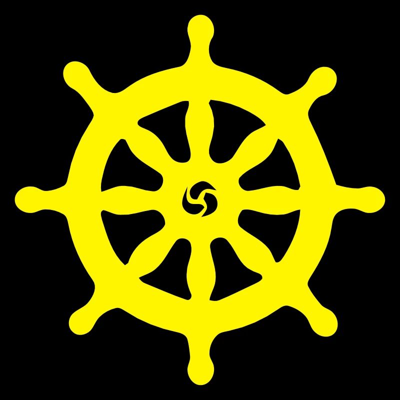 SCHIFF STEUERRAD