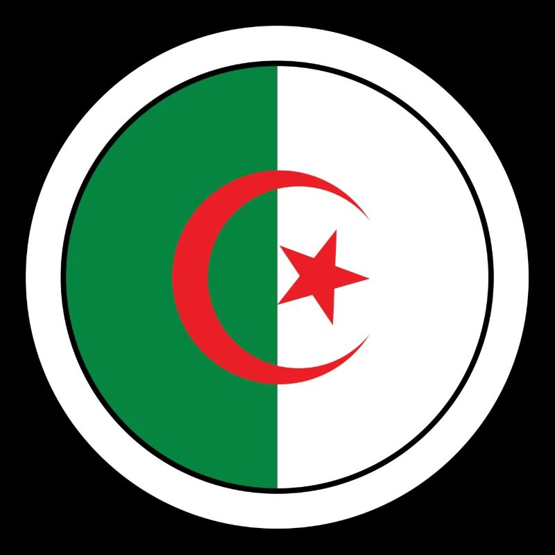 Algerie drapeau pays