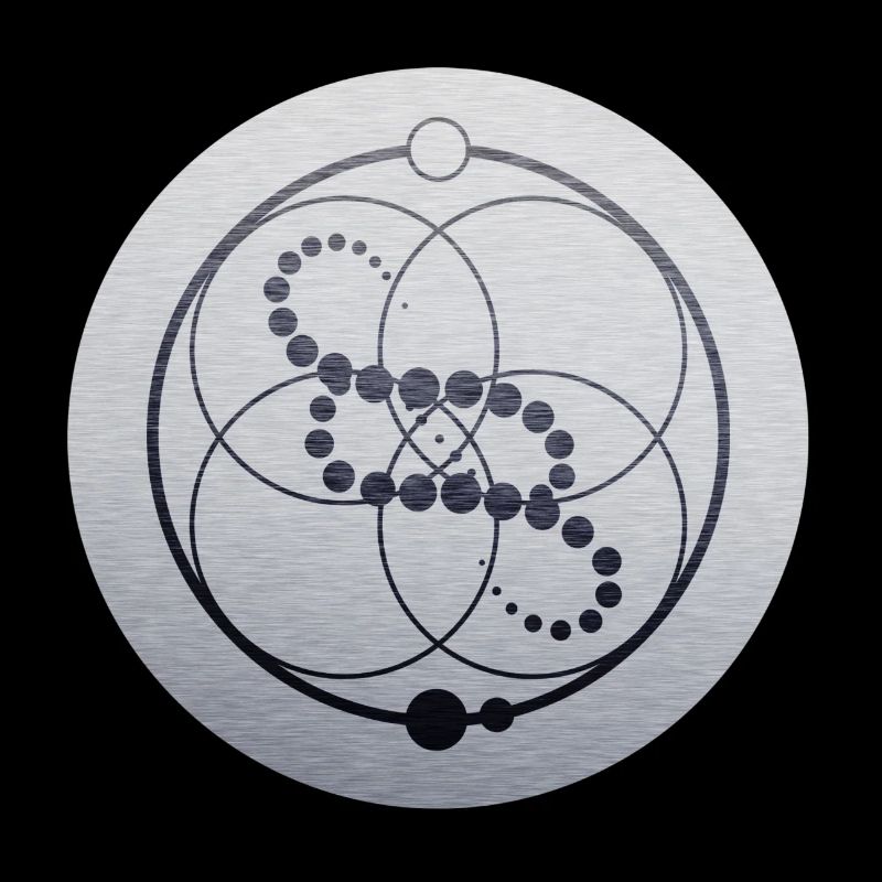 Kornkreis DNS Silber Crop Circle