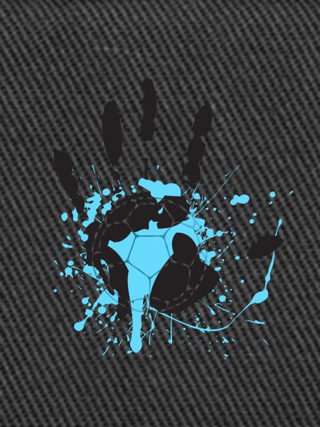 Blue Hand large