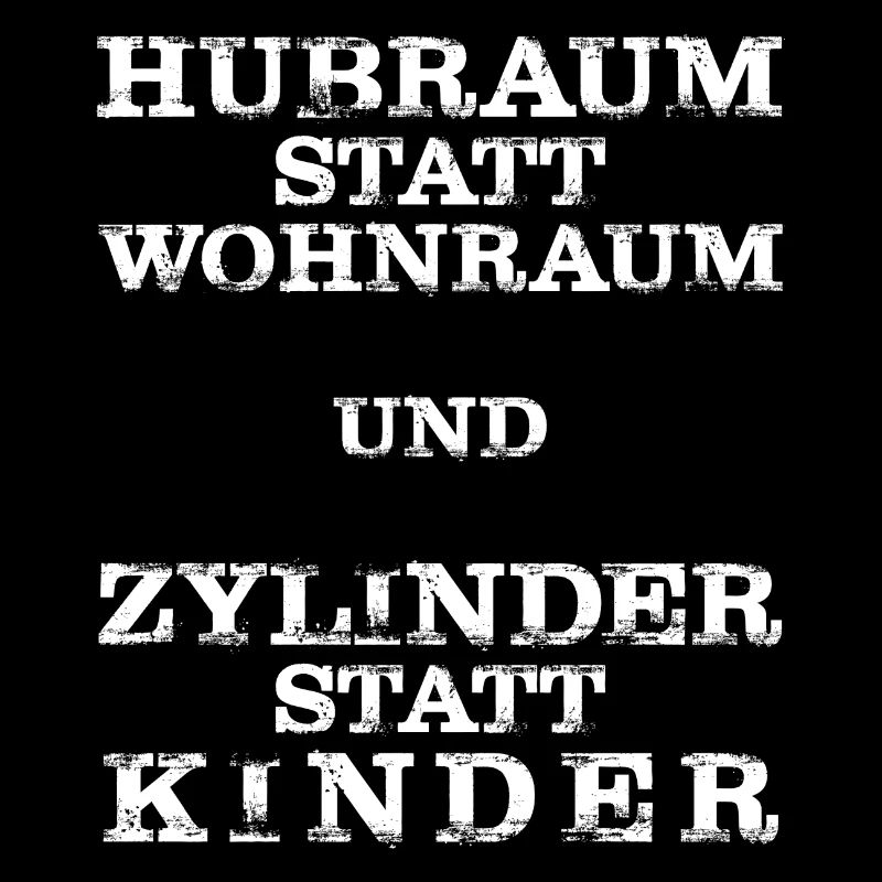 Hubraum Statt Wohnraum