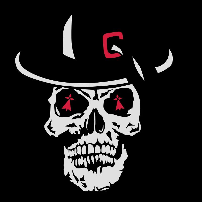 skull breton hat general skull