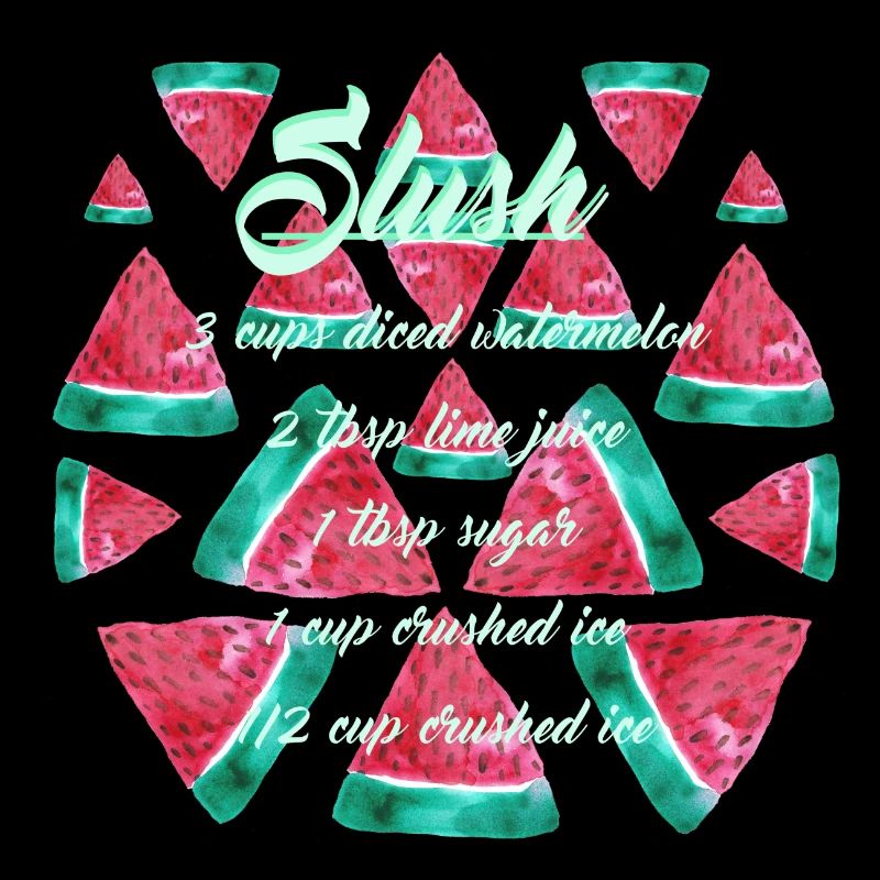 melon d'eau Slush