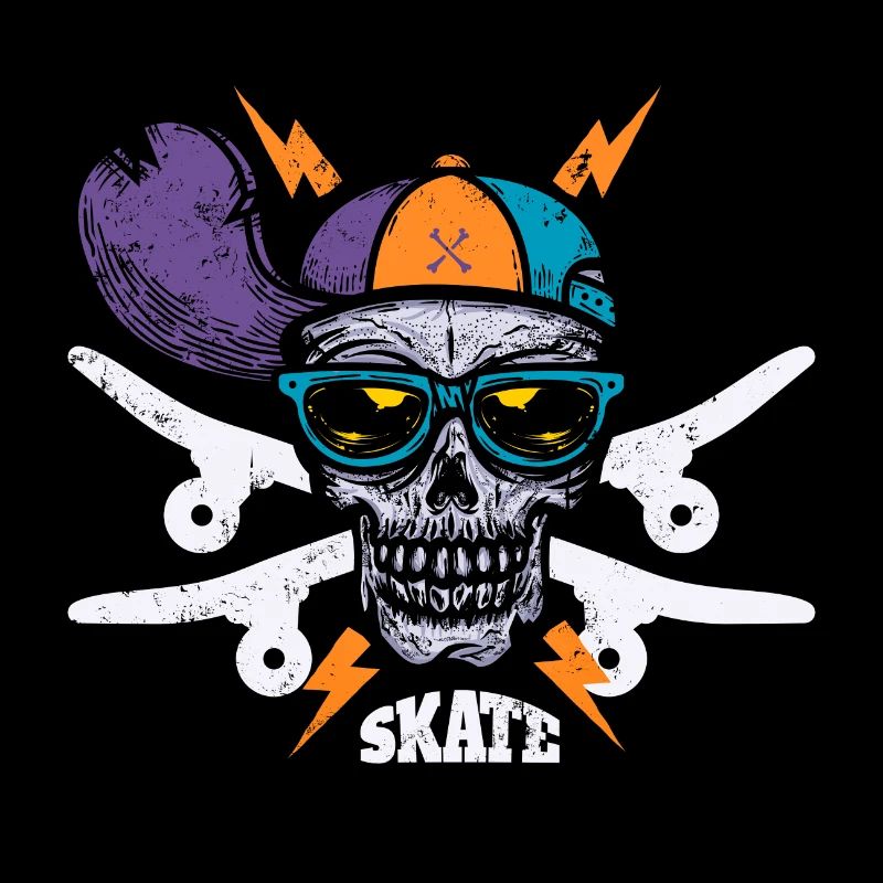 skate skull