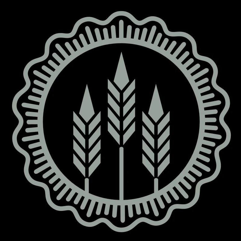 Weizen-Sigel / wheat medaillon (1c)