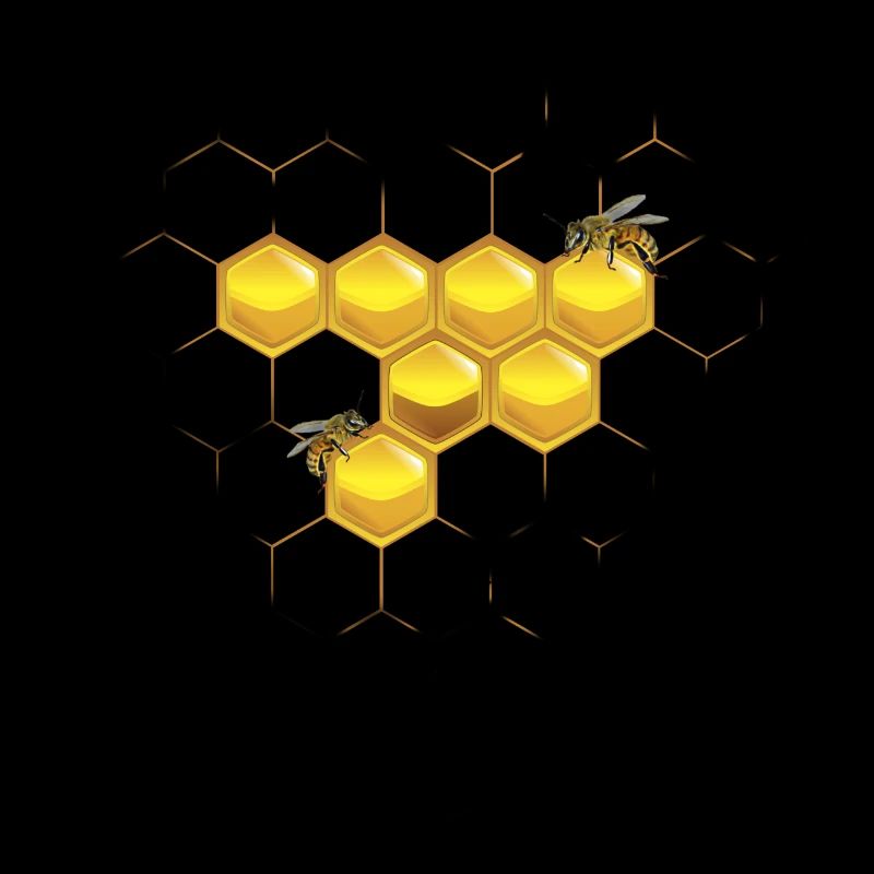 Bienen und Waben