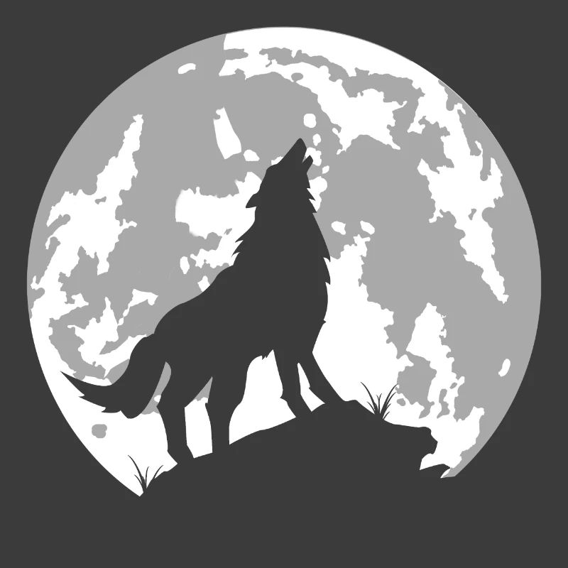wolf full moon