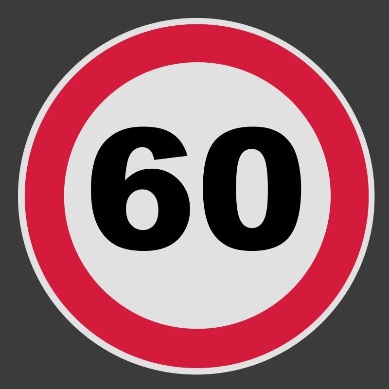 60. Geburtstag 60 Runder Geburtstag rund 3c