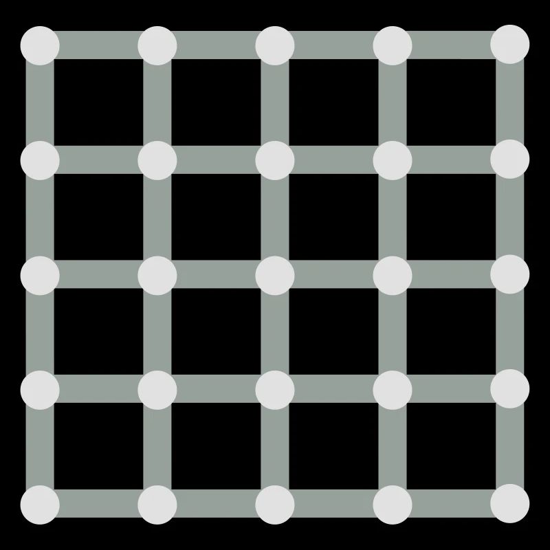 Optical illusion, Find the black dot!