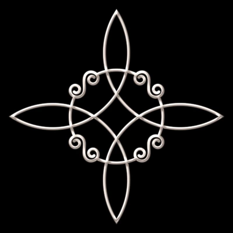 Witch`s Knot, Power of 4 elements - Binding Rune