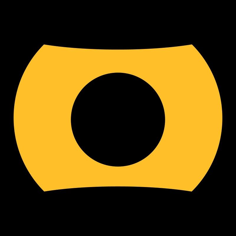 Billardkugel No 9 - gelb - V2