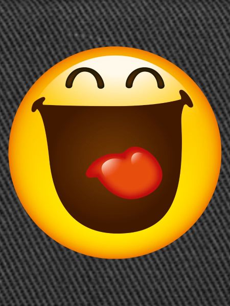 Smiley Glossy Happy