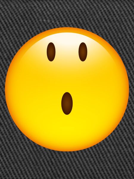 Smiley Glossy Speechless