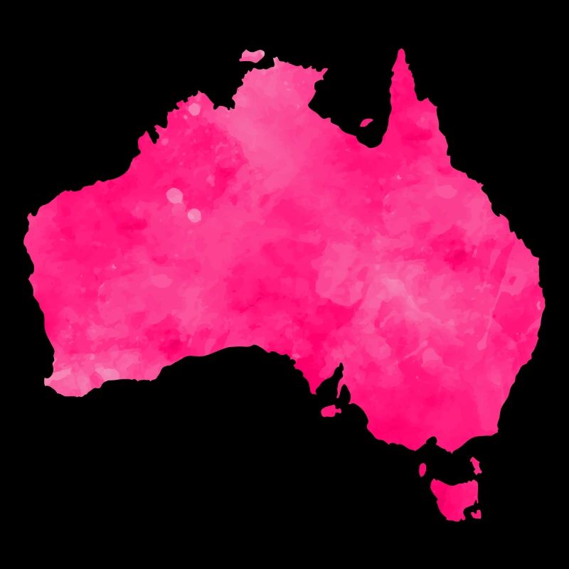 australia pink country