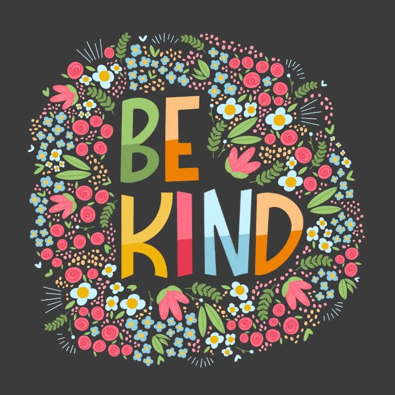 S’il vous manque de lettres à la main avec des fleurs