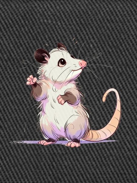 Playful Opossum