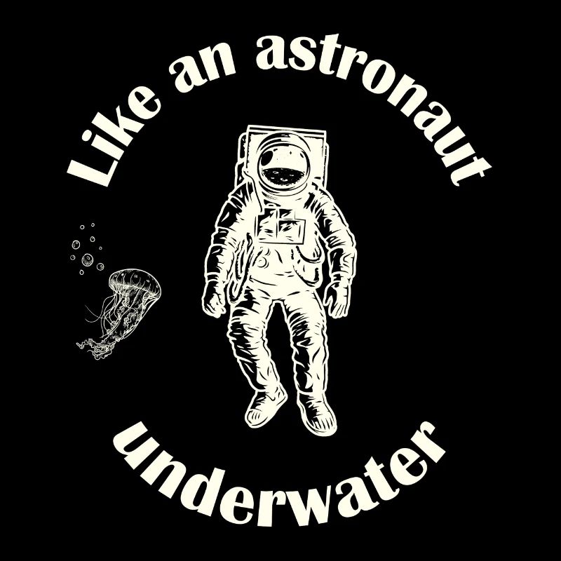 Astronauten-Taucher.