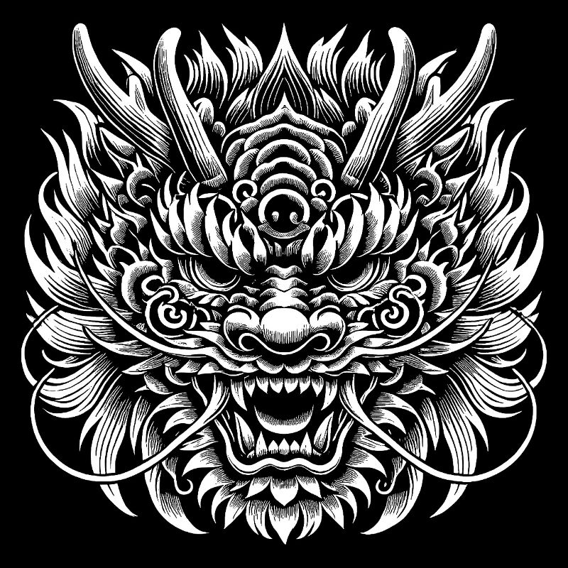 Drachenmaske