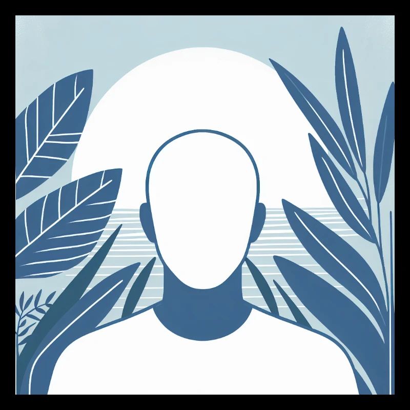 Minimalistische Illustration
