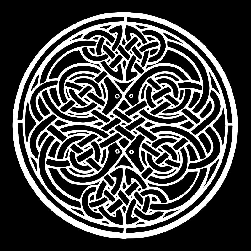 Cercles celtiques Symboles gothiques Mystère Tradition