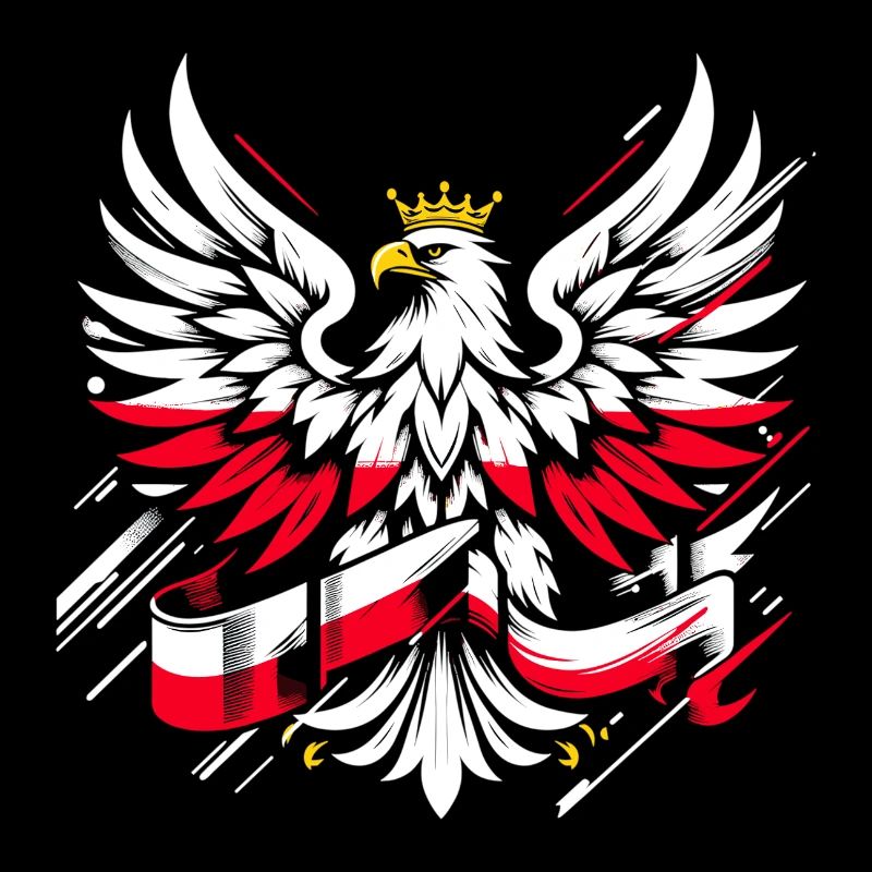 Poland Polska Eagle Flag Flag Epic Gift
