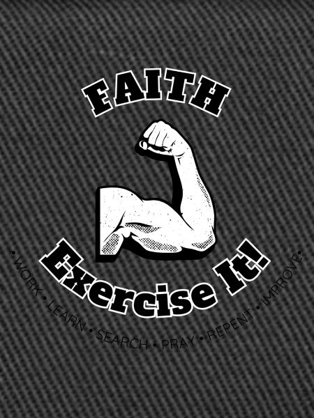 Faith - Black Text