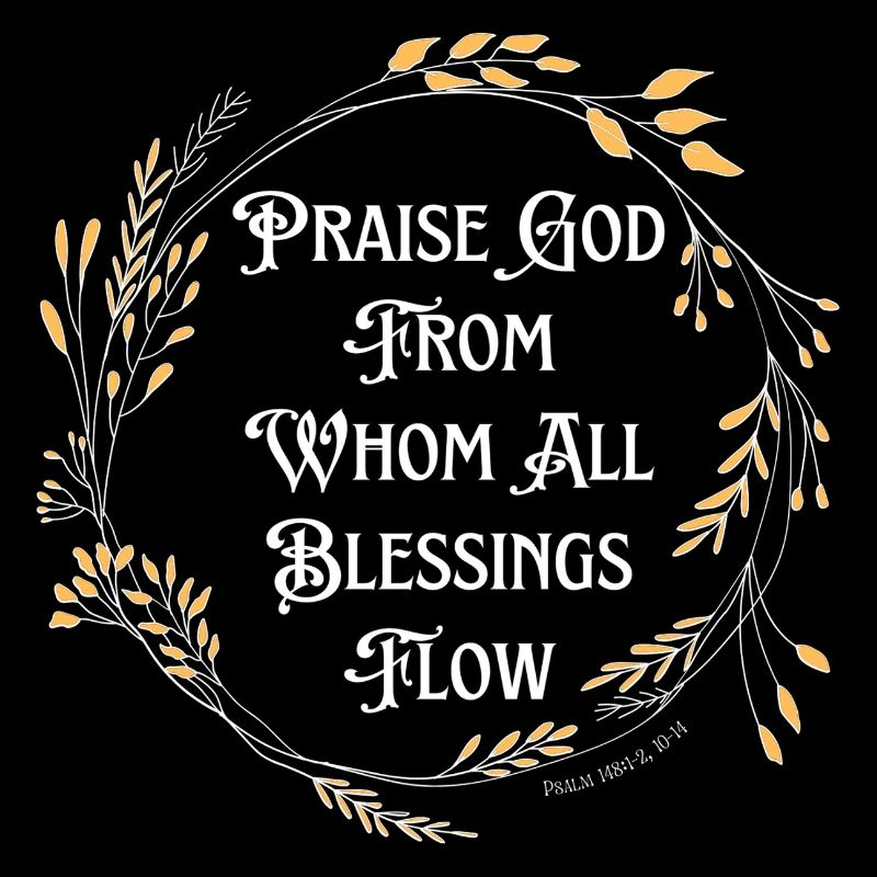 Praise God - WhiteText