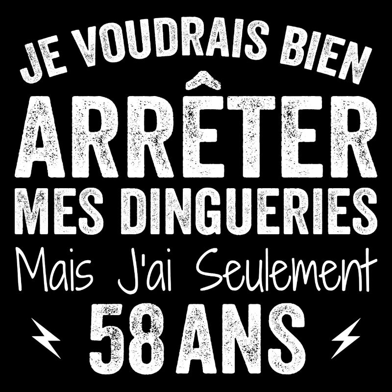 58th Birthday Gift Funny 58 Years