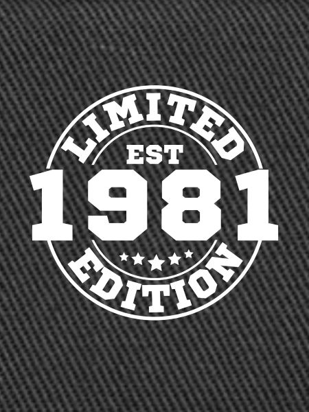 1981 Limitierte Auflage