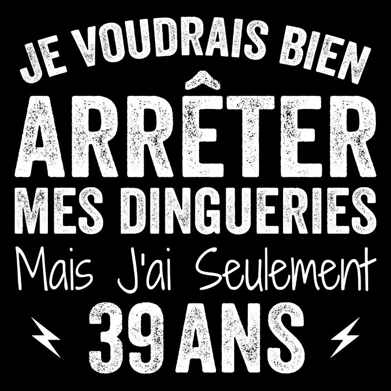 39th Birthday Gift Funny 39 Years