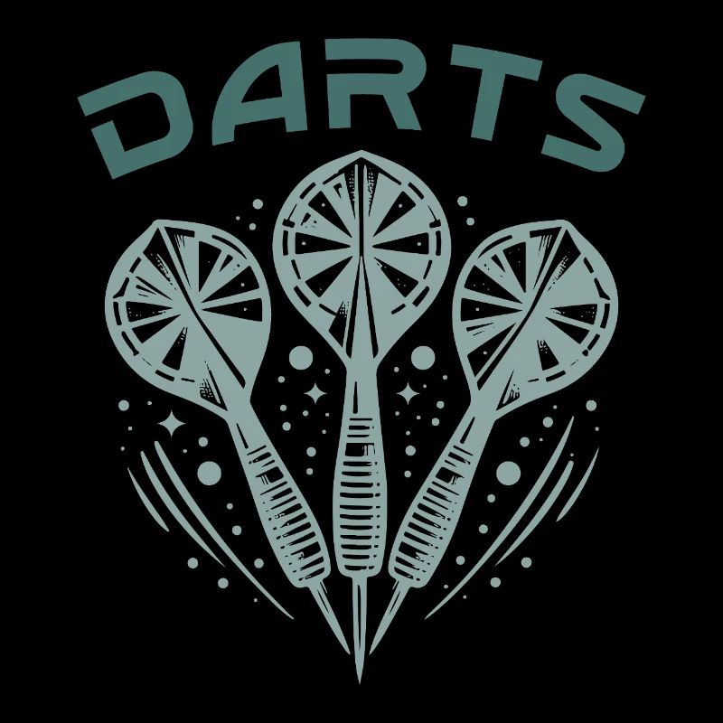 Geschenk Spruch Darts Wurfspieß Sport Geschenkidee