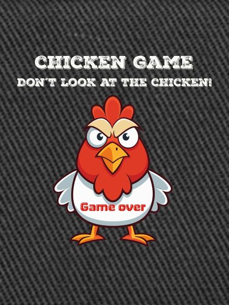 Chicken game white