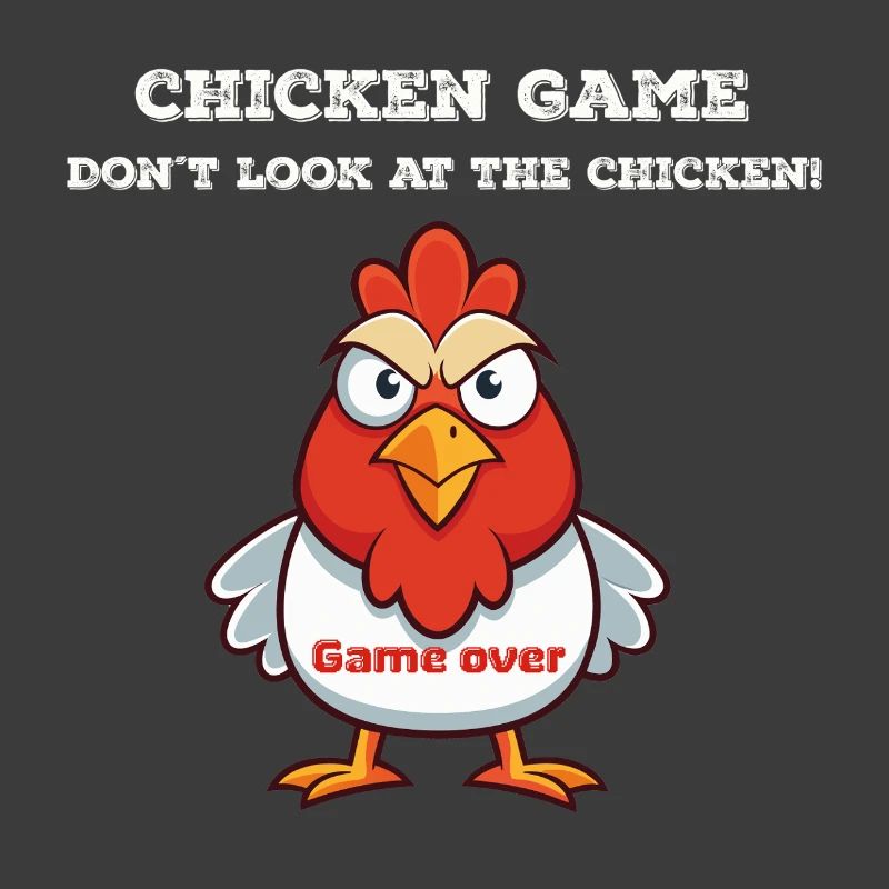Chicken game white