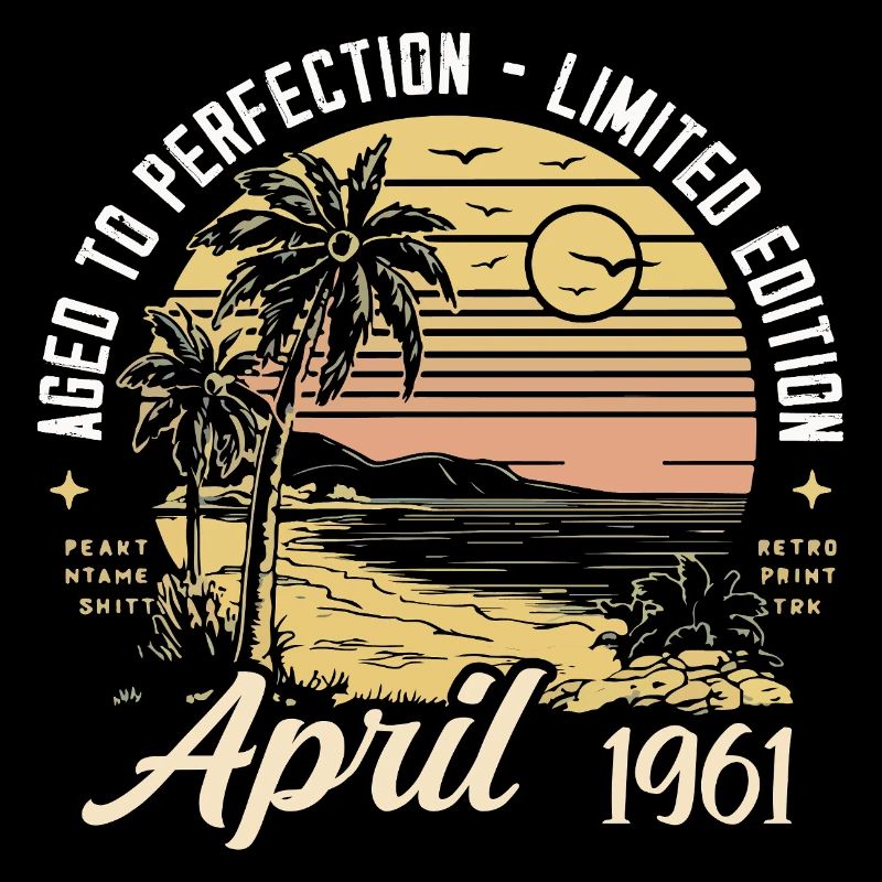 64. Geburtstag Oldtimer April Jahrgang 1961 April