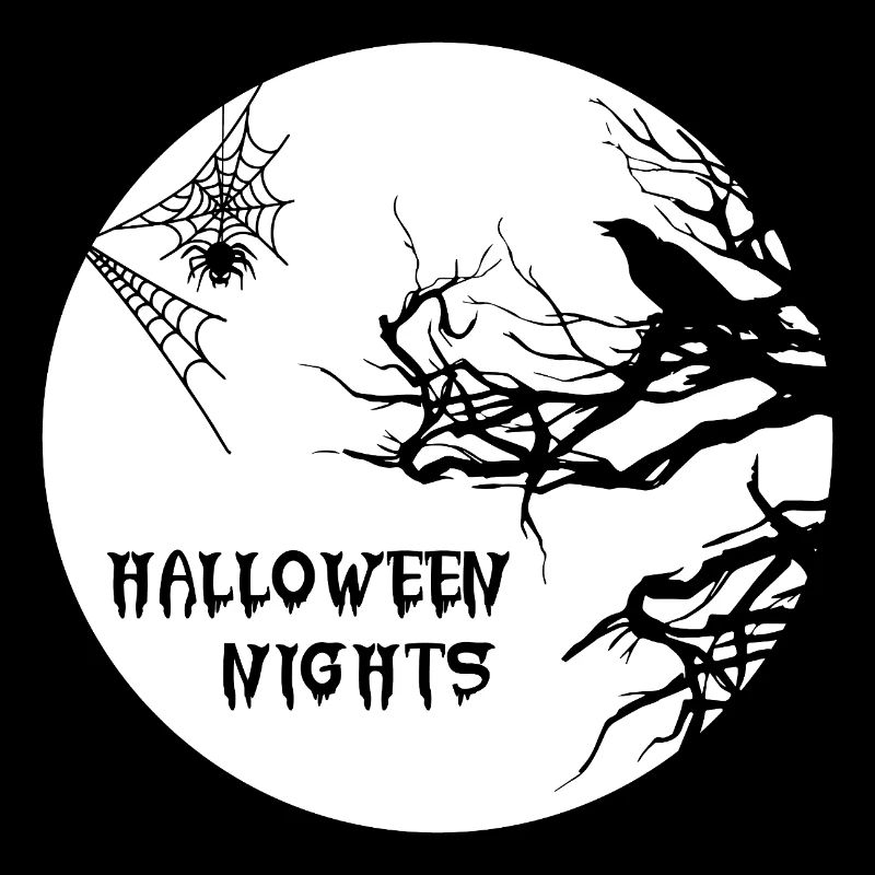 Halloween Nacht Spruch Geschenk Kostüm Rabe