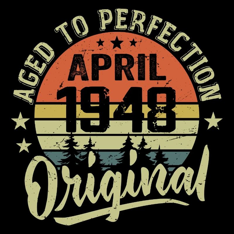 Anniversaire Avril 1948 - Idée Cadeau Avril 1948