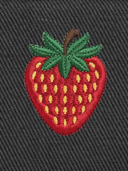 Fraise brodée