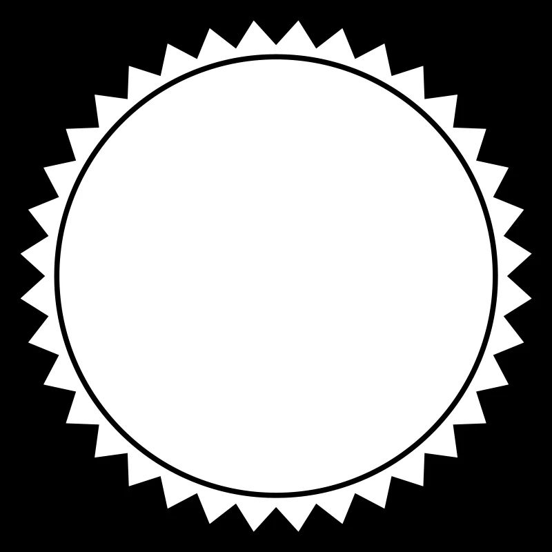 Emblème vierge