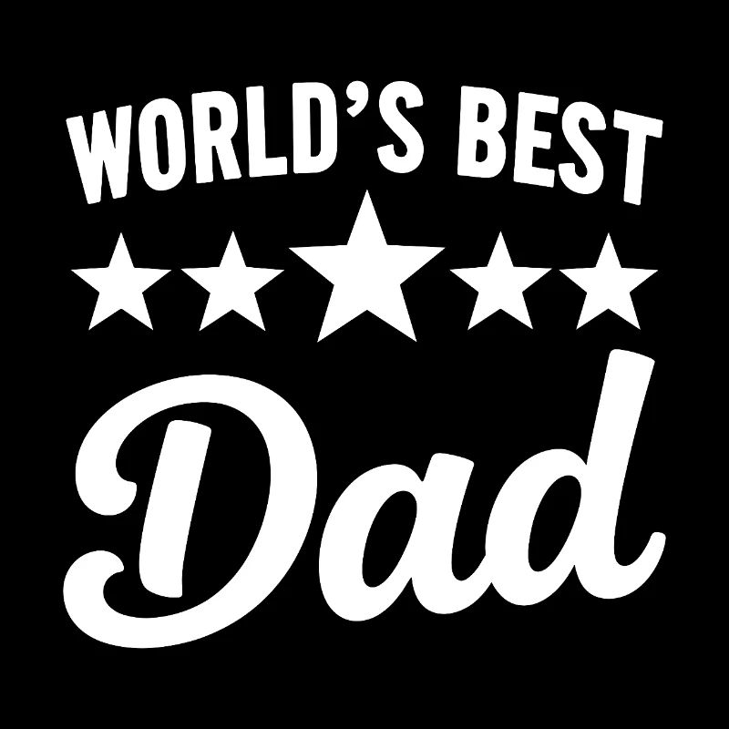 Worlds Best Dad Bester Papa der Welt Vatertag