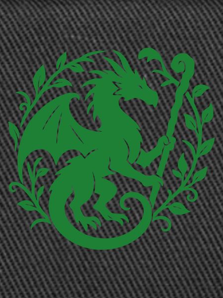 Druidendrache (hellgrün)
