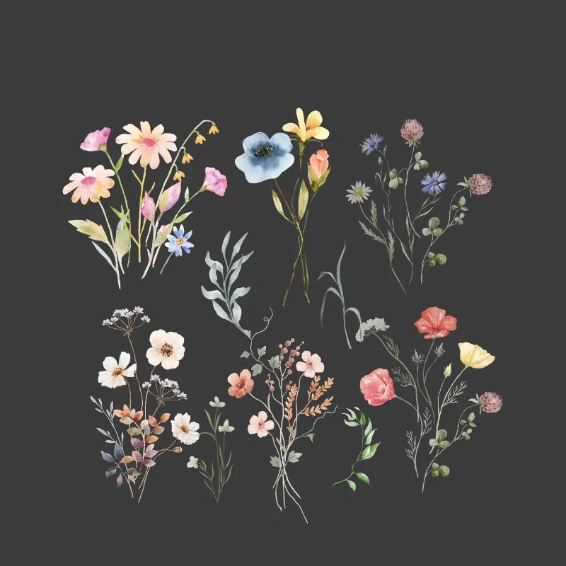 Boho-Wildblumen