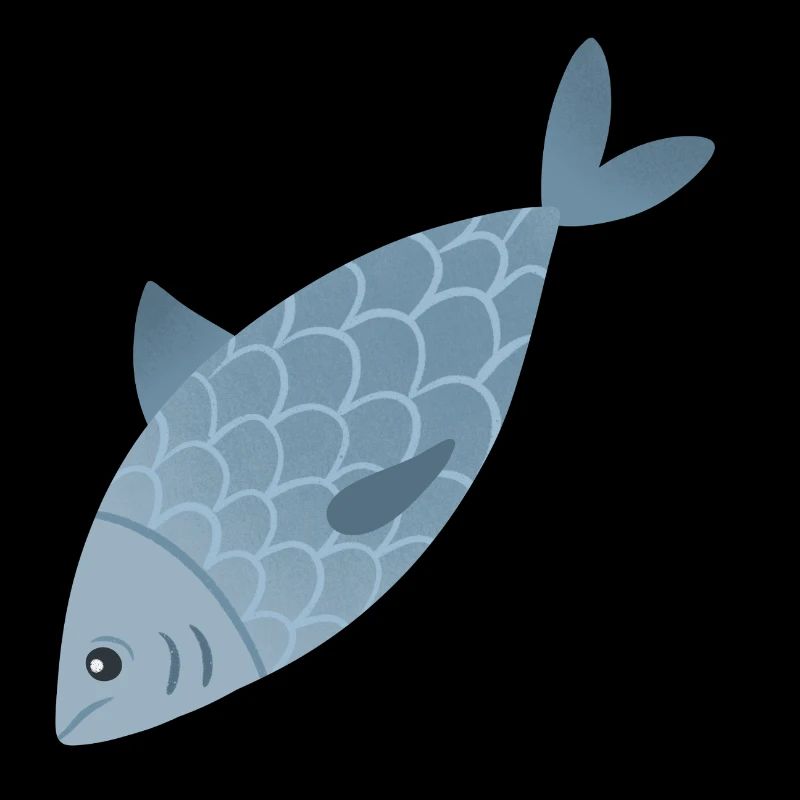 Blauer Fisch