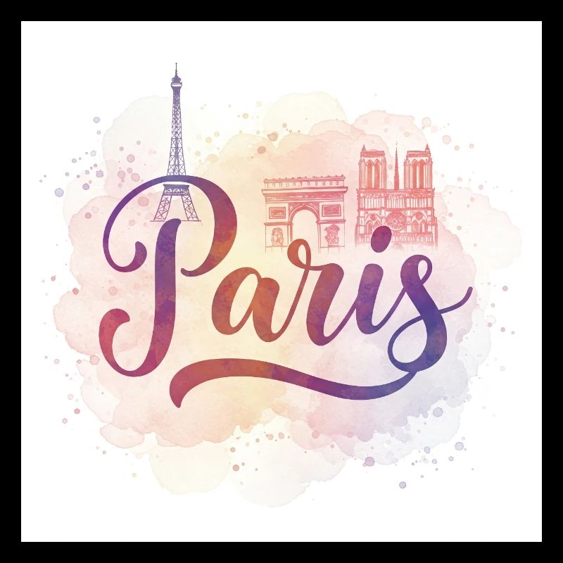 Paris Aquarell
