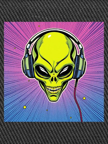 Alien Skull Kopfhörer