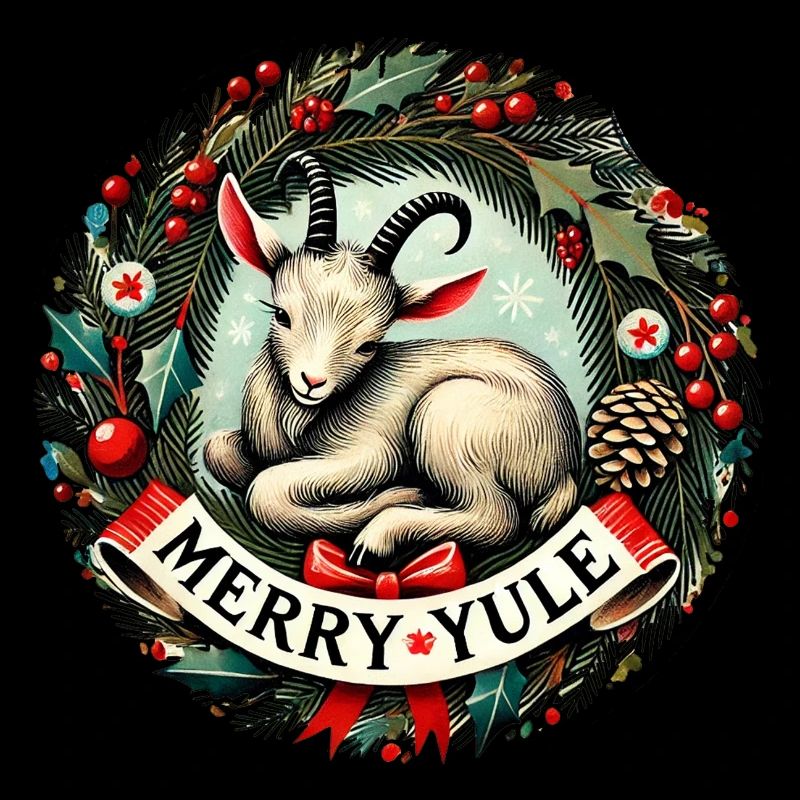 Joyeuse chèvre de Noël