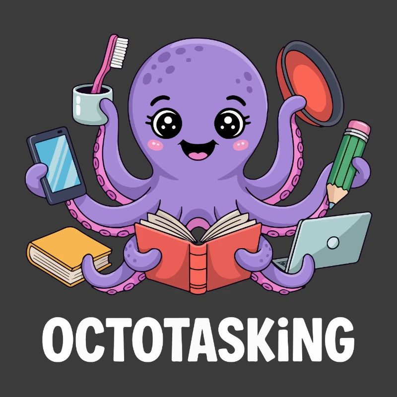 Octotasking Creature in Multitask Mode
