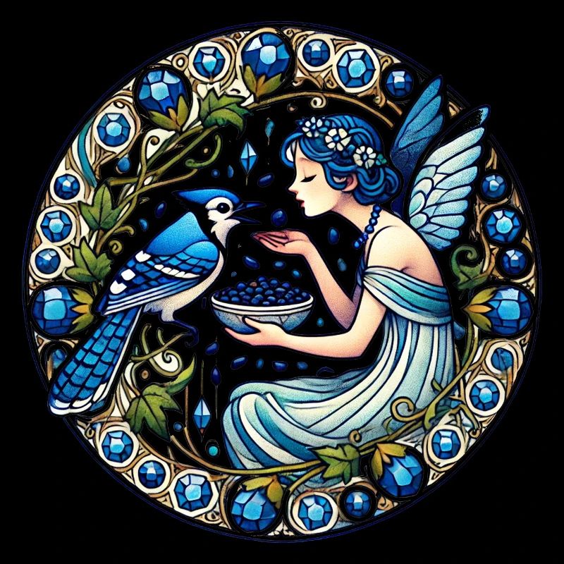 Fée geai bleu